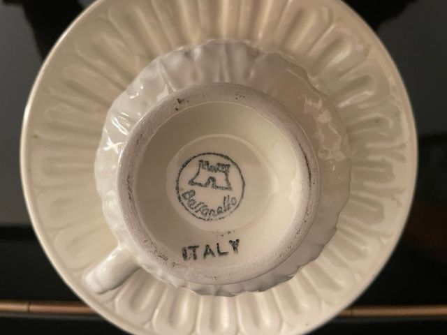 JUEGO TAZAS ITALIANAS Ceramiche de Bassano
