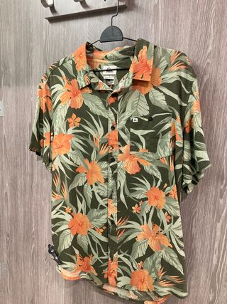 Camisa QUIKSILVER hombre estampada T-M