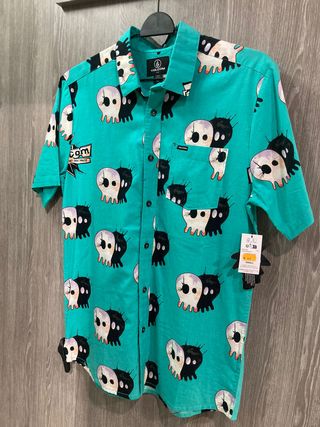 Camisa VOLCOM hombre estampada T-S PHANTOM