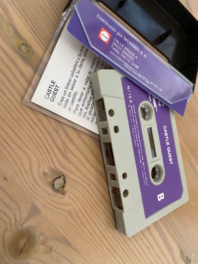 Juego Spectrum CASTLE QUEST