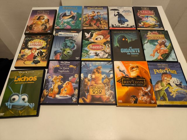Lote películas de animación