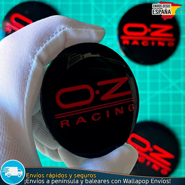 X4 Emblemas OZ 56mm Pegatinas Tapacubos Llantas