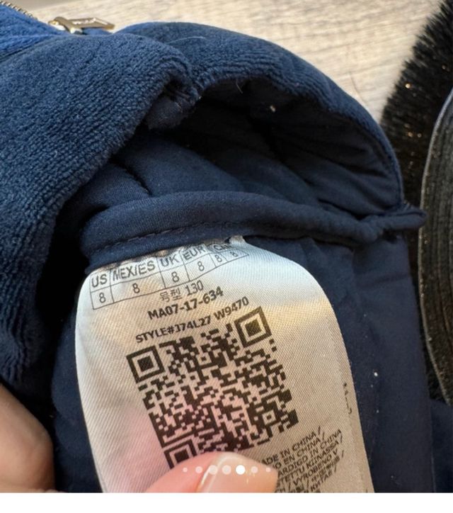 Giubbino Bimba Guess originale