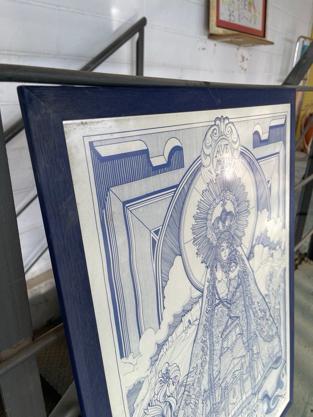 Cuadro Virgen de la Anunciada 75x55