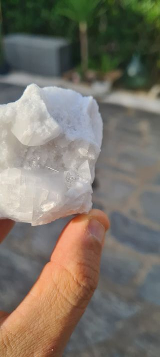 Minerali Collezione Quarzo Ialino Diamante Carrara