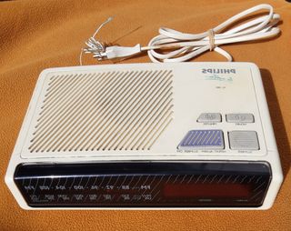 Radio despertador vintage