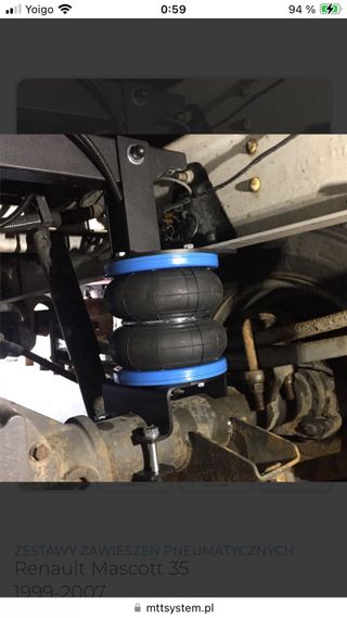 SUSPENSION NEUMATICO RENAULT MASTER MAXITY MASCOTT