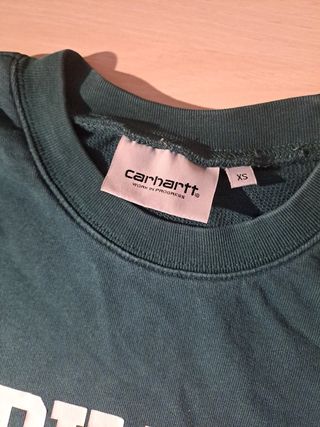 sudadera carhartt verde