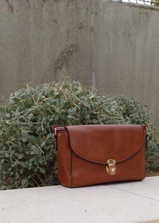 Bolso Pequeño Móvil Bandolera Mini Mujer Marrón