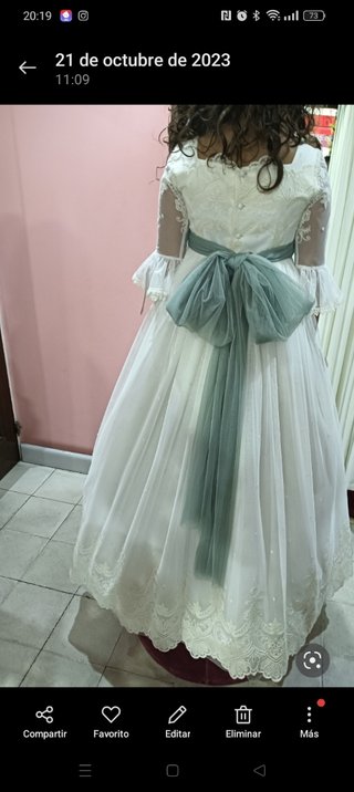Pack comunión: Vestido y zapatos de regalo