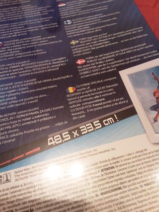 Puzzle ventana Spiderman
