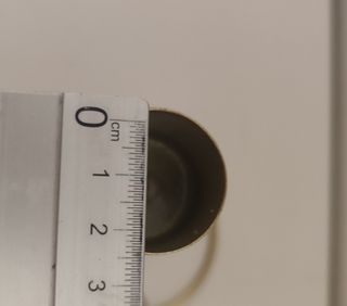 Candelabro dorado doble con luna