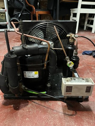 Compressore a condensatore da banco