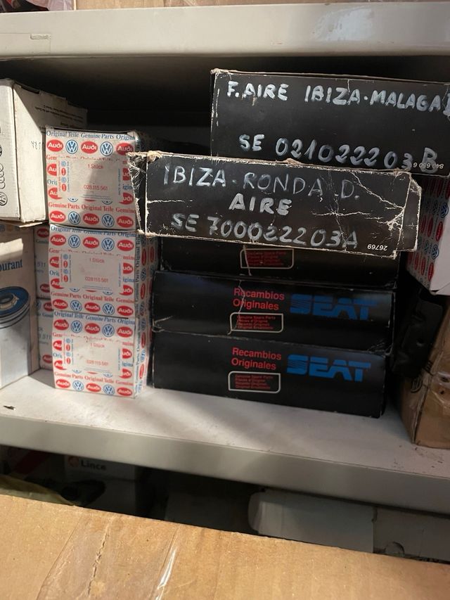 Filtros antiguos seat