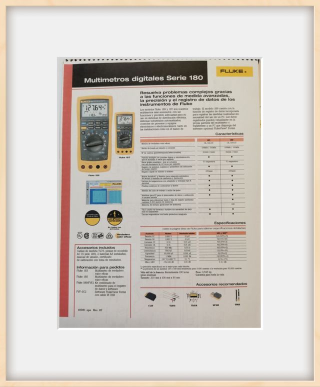 Multímetro Fluke 189 FVF2
