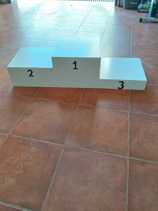 Pódio para jogos olímpicos 