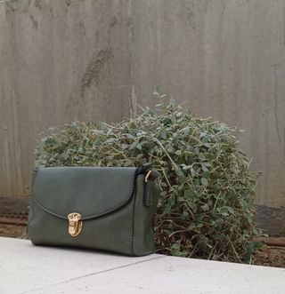 Bolso para Móvil Bandolera Mini para Mujer Verde