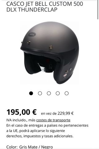 CASCO JET BELL CUSTOM 500 DLX THUNDERCLAP 
