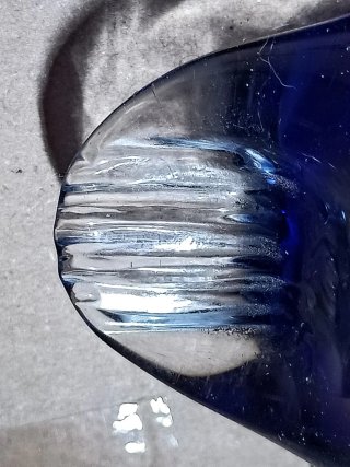 Scultura uccellino vetro di Murano Barovier Toso
