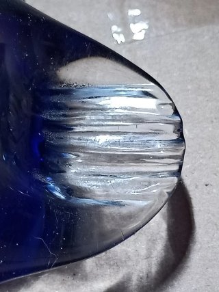 Scultura uccellino vetro di Murano Barovier Toso