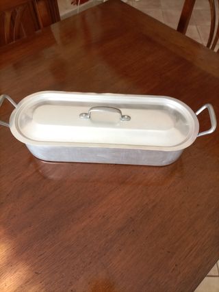 Cuoci pesce in alluminio