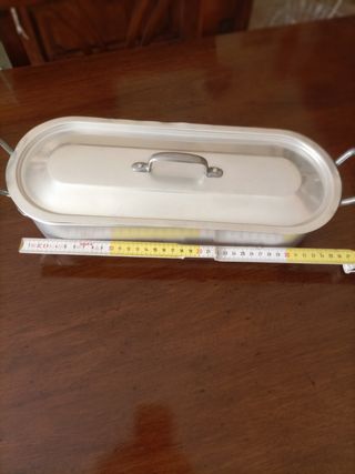 Cuoci pesce in alluminio