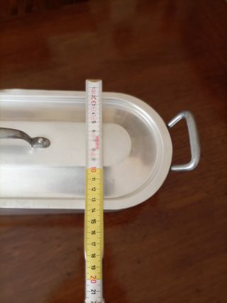 Cuoci pesce in alluminio