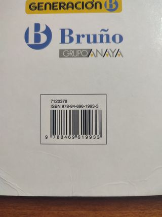 Cultura Científica 1° Bachillerato. Ed. Bruño