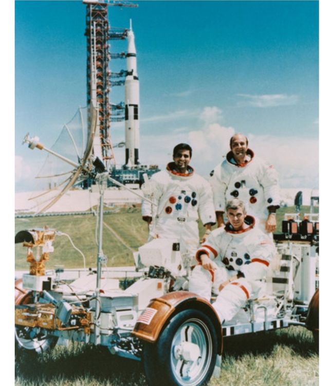 Foto original dedicada del Apolo 11