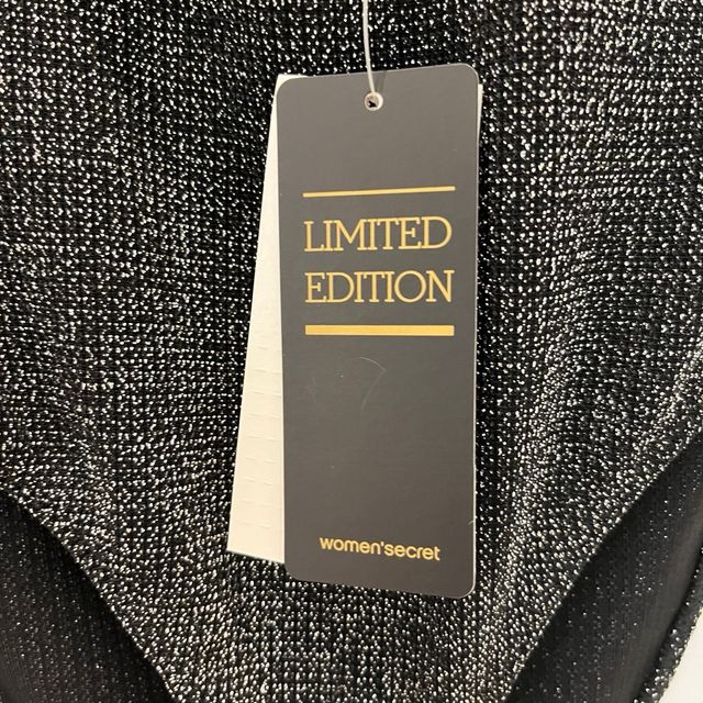 Body de fiesta negro y plata