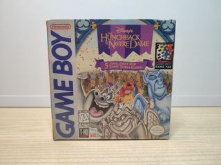 Jorobado de Notre Dame Gameboy precintado
