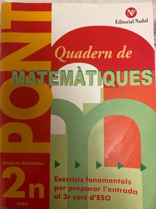 PONT ESO Matemàtiques 2n