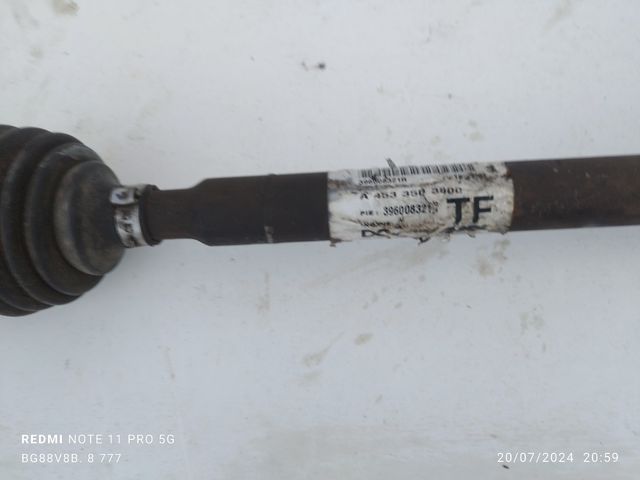 Cardan A4533503800 twingoIII smart forfo