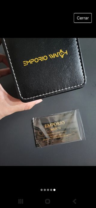 Emporio Watch  reloj Mujer
