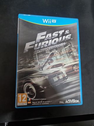 Fast and furious  Wii U Pal esp