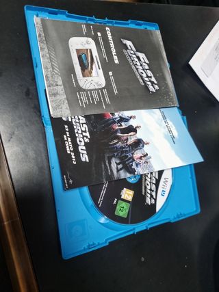 Fast and furious  Wii U Pal esp