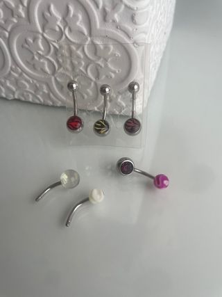 Pircing pendiente ombligo