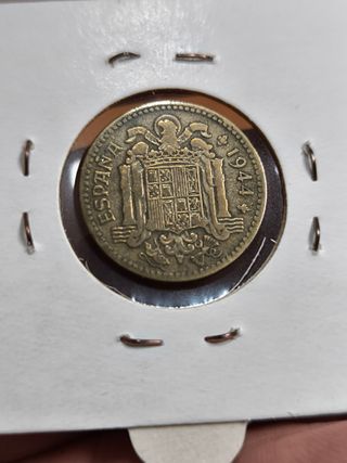 Moneda 1 Peseta 1944 FRANCO