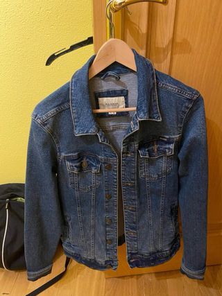 Cazadora vaquera azul