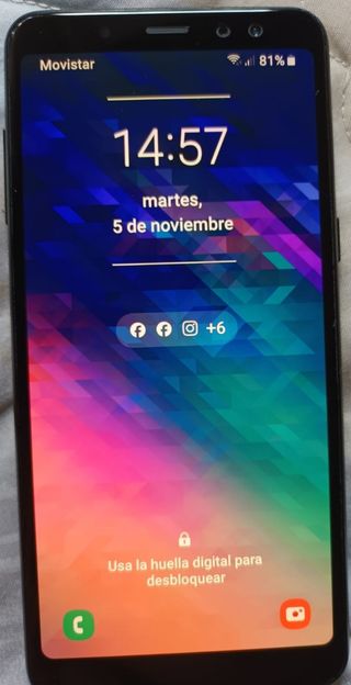 SAMSUNG GALAXY A8 SEMINUEVO