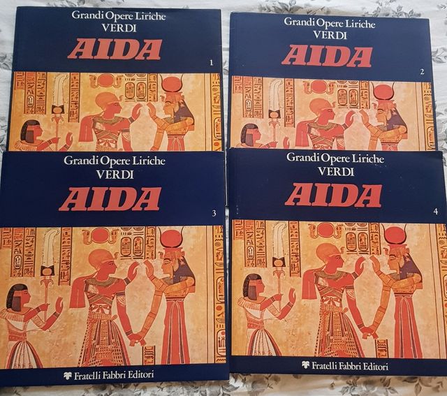 Cofanetto Giuseppe  Verdi  Aida