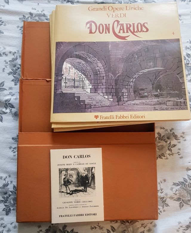 Cofanetto di G. Verdi Don Carlos