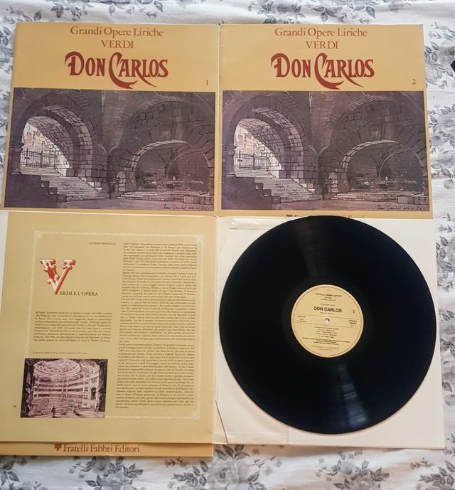 Cofanetto di G. Verdi Don Carlos