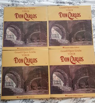 Cofanetto di G. Verdi Don Carlos