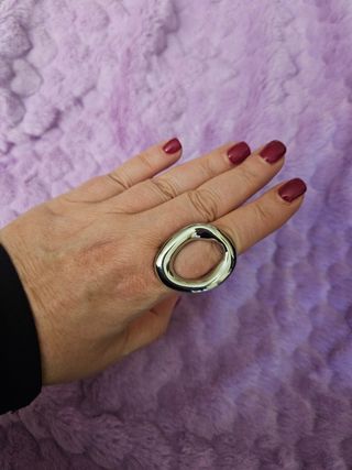 Nuevo. Anillo de acero inoxidable. 