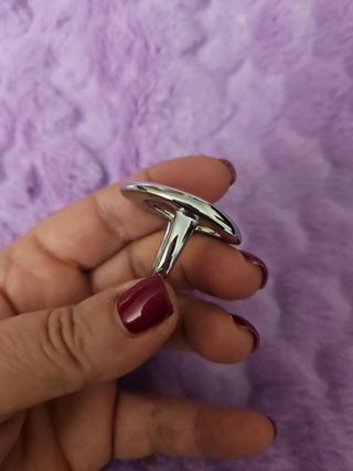Nuevo. Anillo de acero inoxidable. 