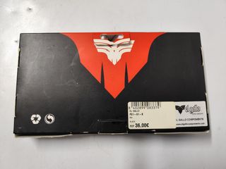 Pedales plataforma el Gallo grip, negro