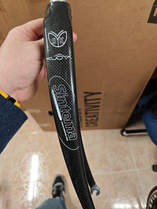 Horquilla de carbono de 1"