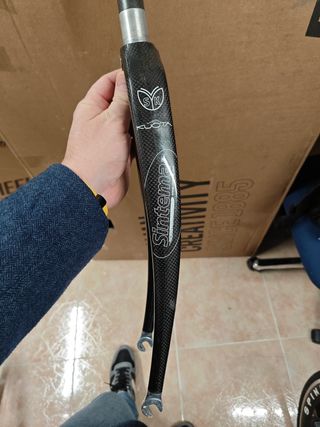 Horquilla de carbono de 1"