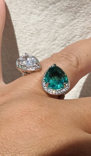 Anillo de plata de ley 